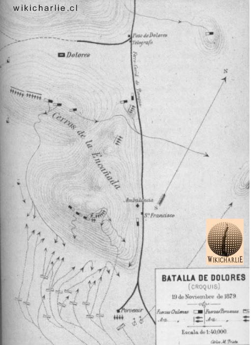 Movimiento de tropas, Batalla de Dolores.jpg