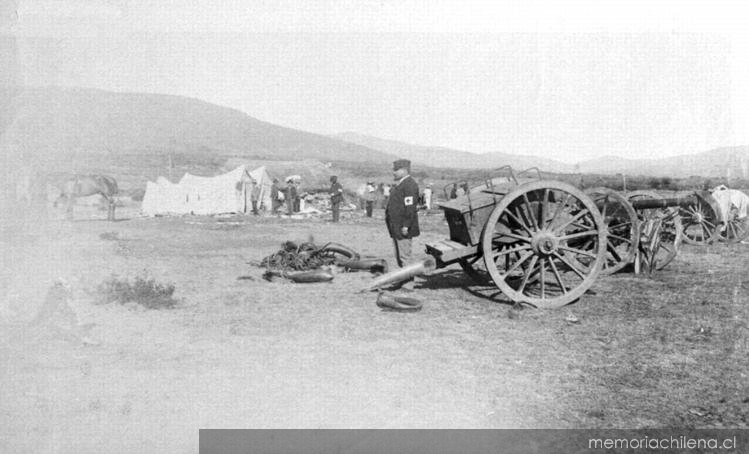 Campamento militar Batalla de Concon 1891.jpg