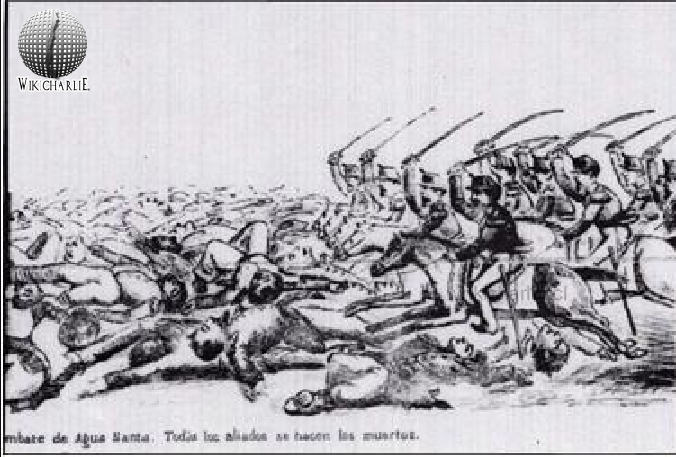 Caricatura de humor negro en Agua Santa o Germania 6 de noviembre 1879.jpg