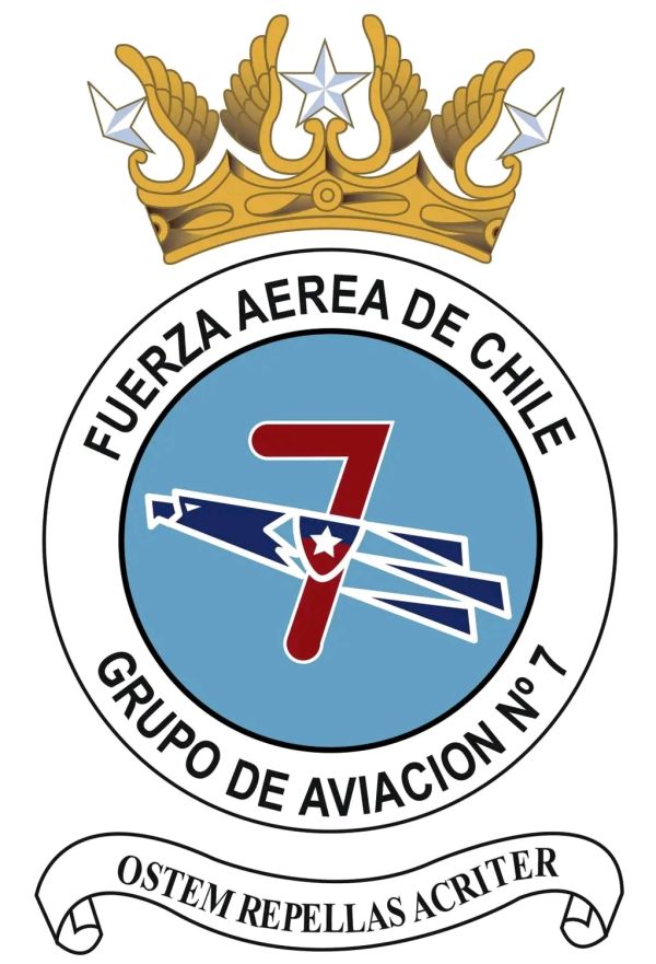 Escudo del Grupo de Aviación N°7 de la Fuerza Aérea de Chile.jpeg