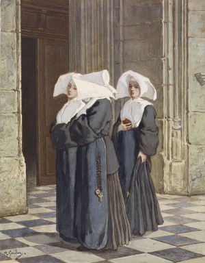 Hijas de la Caridad por Armand Gautier (1825 a 1894).jpg