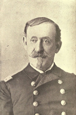 Comandante del USS Baltimore, Winfield S.Schley.
